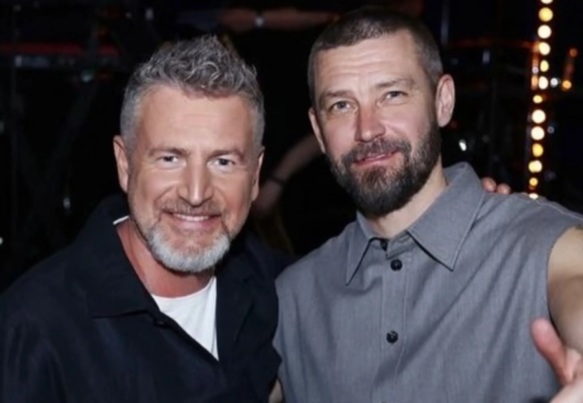 Полина Гагарина, Пелагея и Игорь Крутой на презентации нового альбома Леонида Агутина