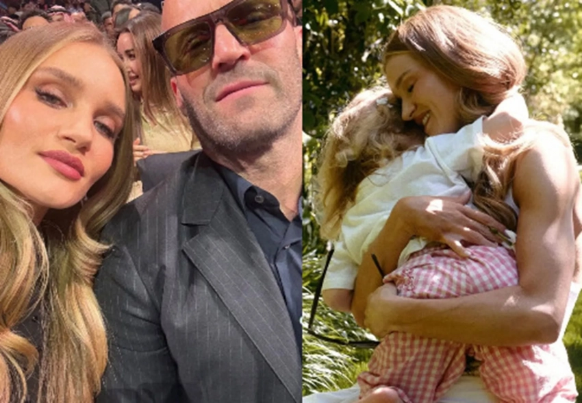 Дети Рози Хантингтон-Уайтли и Джейсона Стэтхема снялись в рекламе вместе с матерью