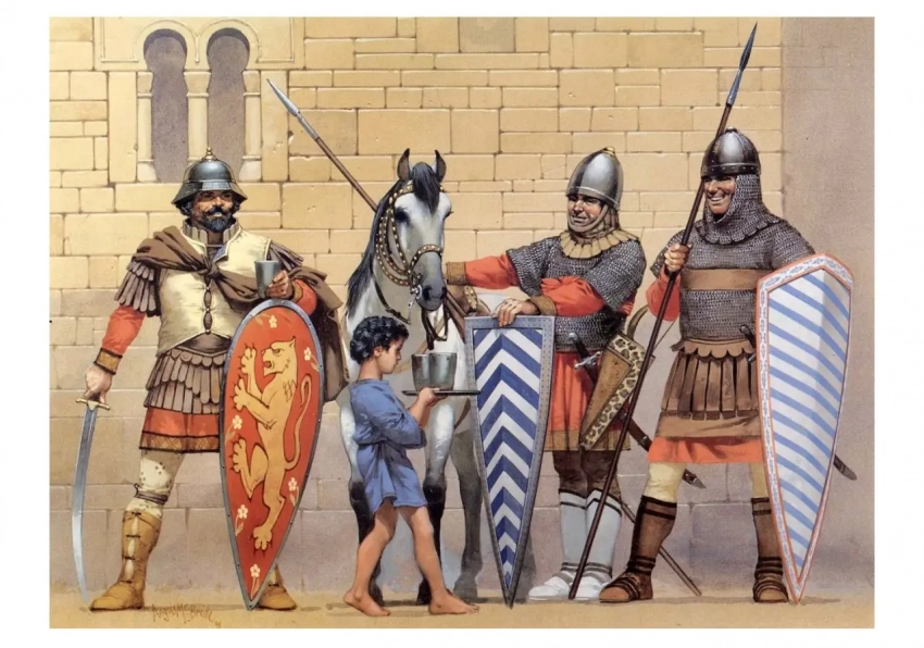 Византия: пьянство и бой