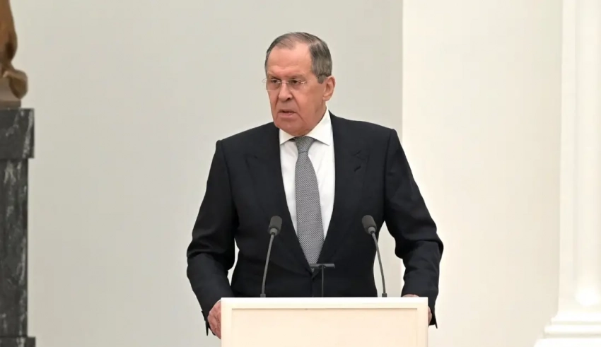 Главе МИД Сергею Лаврову вручена высшая награда России — орден Святого Андрея Первозванного