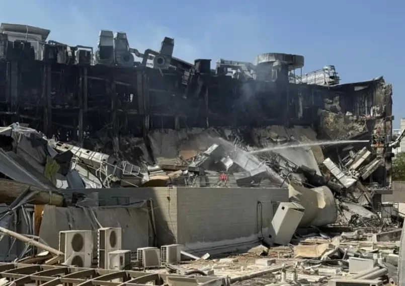 Сплошные руины: появились фото НИИ им. Вейцмана в Израиле после прилёта иранских ракет