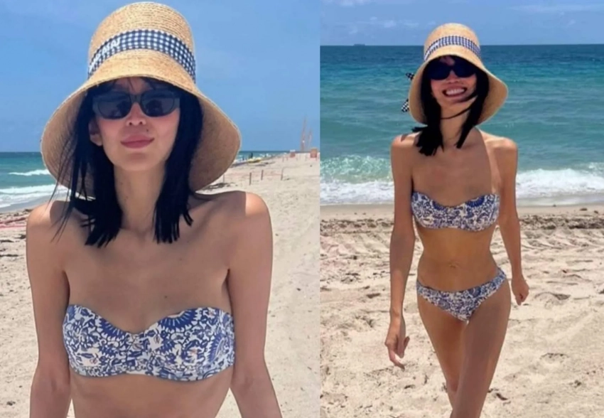 Жена Александра Цекало, которую подозревают в приёме "Оземпика", показала фигуру в купальнике