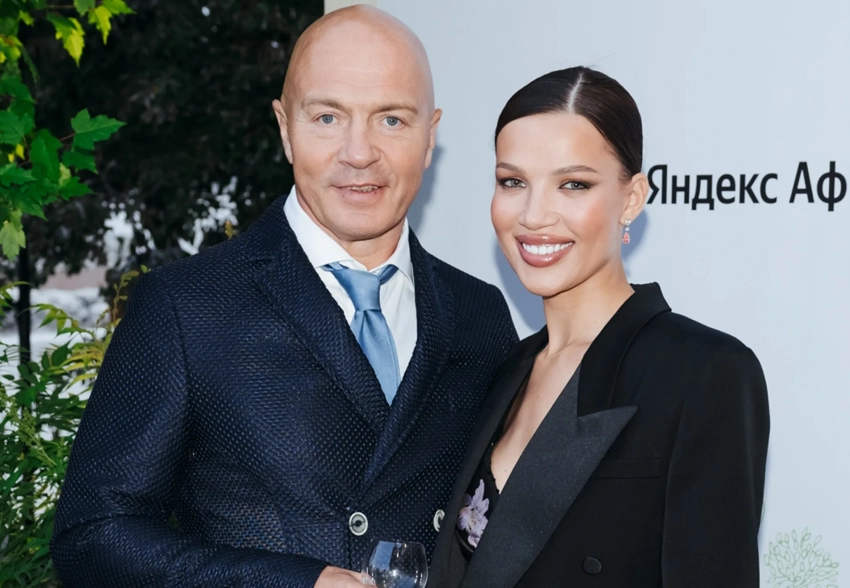 Звезда "Дома 2" Инесса Шевчук впервые вышла в свет с мужем-миллионером — владельцем "Эксмо" Олегом Новиковым