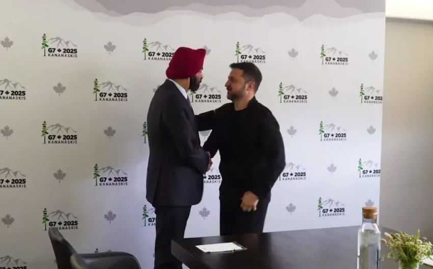 Ромашки и одна чашка кофе на всю украинскую делегацию: Зеленский досрочно покинул саммит G7 в Канаде