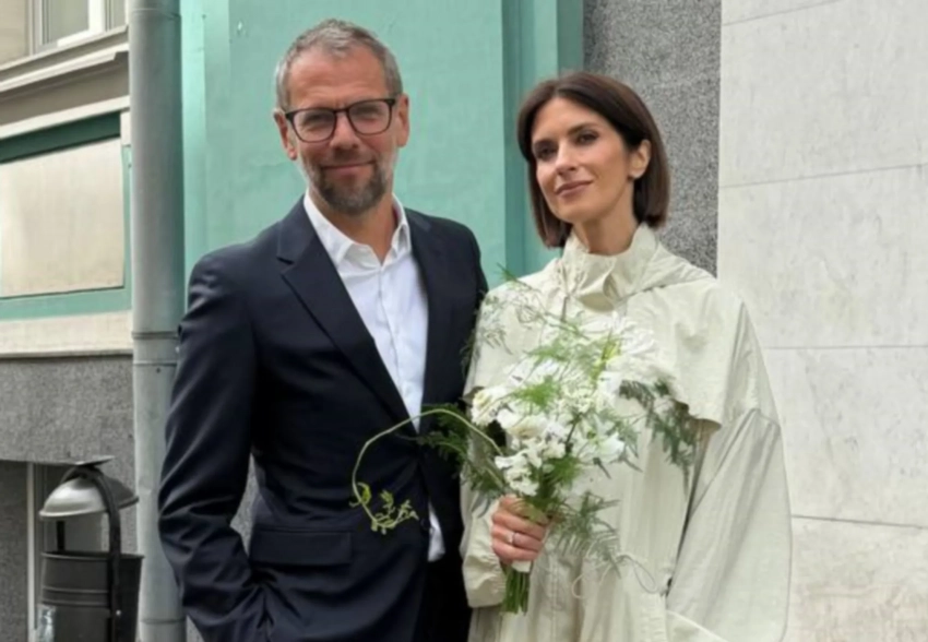 Александр Винокуров и Ксения Соловьёва поженились