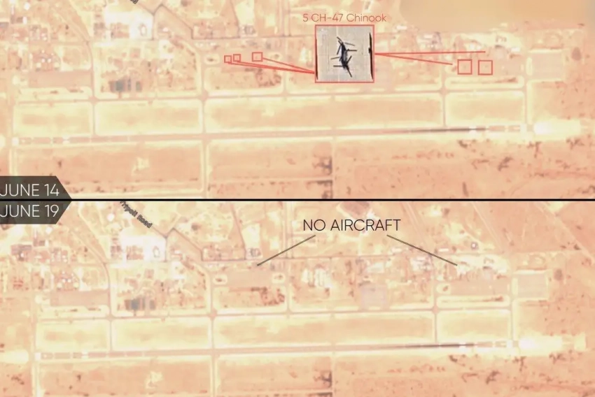 Появляются сообщения об эвакуации летательных аппаратов и личного состава ВВС США с базы Айн-аль-Асад в Ираке