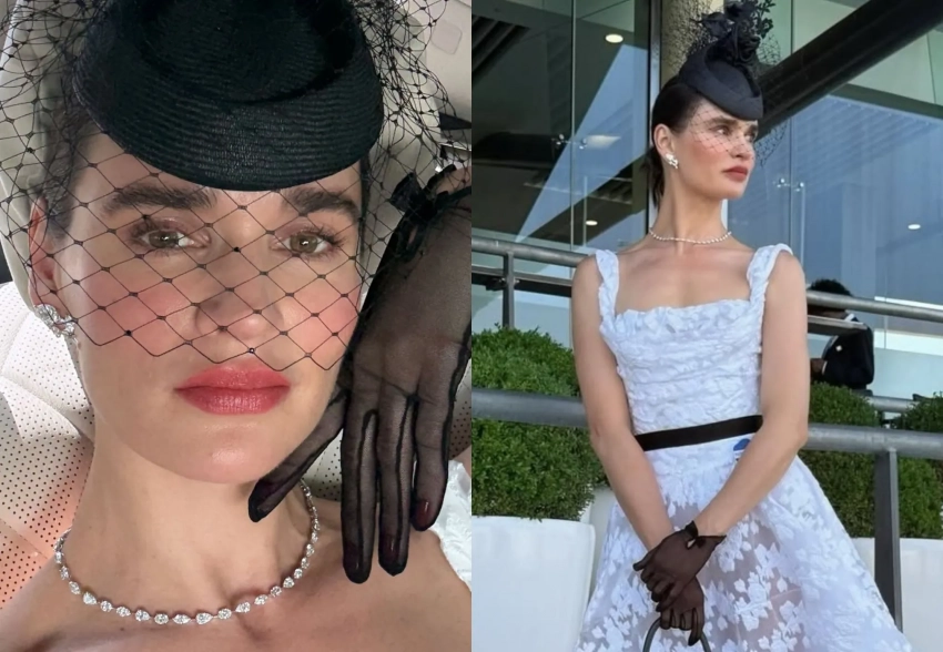 Бывшая жена водочного магната Юрия Шефлера Татьяна Ковылина посетила скачки Royal Ascot