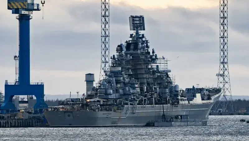Прошедший ремонт и модернизацию ТАРКР «Адмирал Нахимов» проходит испытания перед возвращением в боевой состав флота