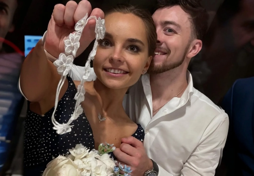 "Благословление" от Ирины Винер и букет невесты. Арина Аверина подтвердила роман с фигуристом Дмитрием Алиевым