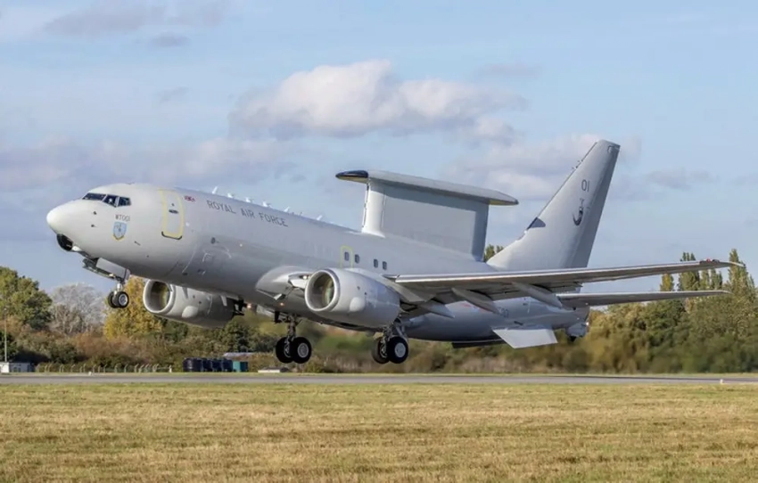 ВВС Великобритании подтвердили успешный испытательный полёт первого самолёта ДРЛО E-7 Wedgetail