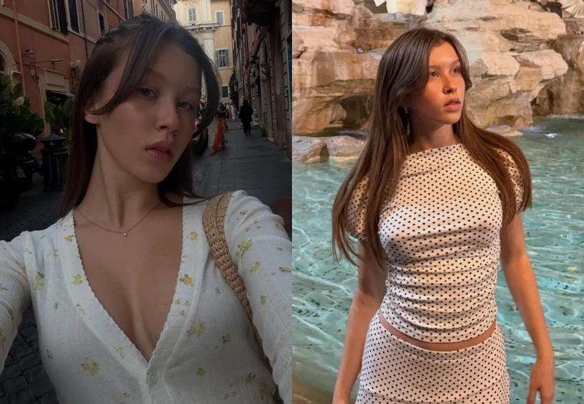 "Ты знаешь, что такое лифчик?". Анна Пересильд опубликовала фото с отдыха в Италии и вновь столкнулась с критикой из-за "взрослых" образов