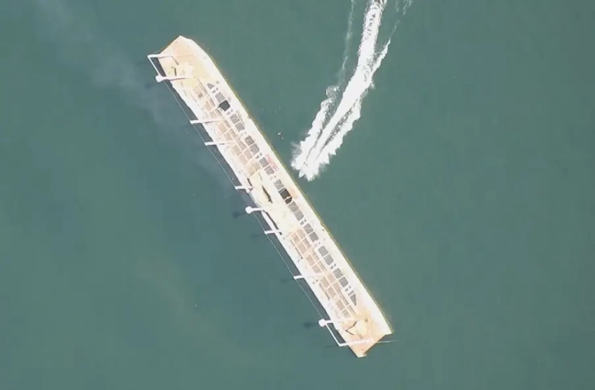 Минобороны РФ опубликовало кадры с морскими беспилотниками, задействованными на учениях «Июльский шторм» ВМФ России