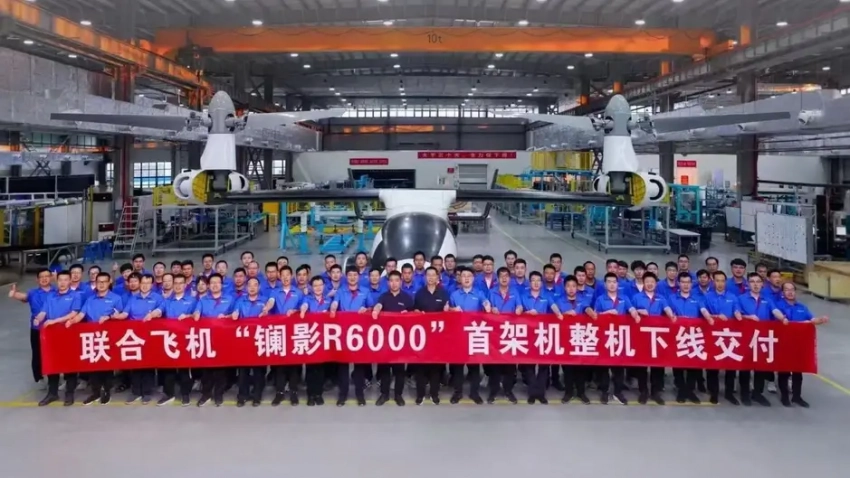 6-тонный БЛА с поворотным ротором Zhang Ying R6000 начал наземные испытания