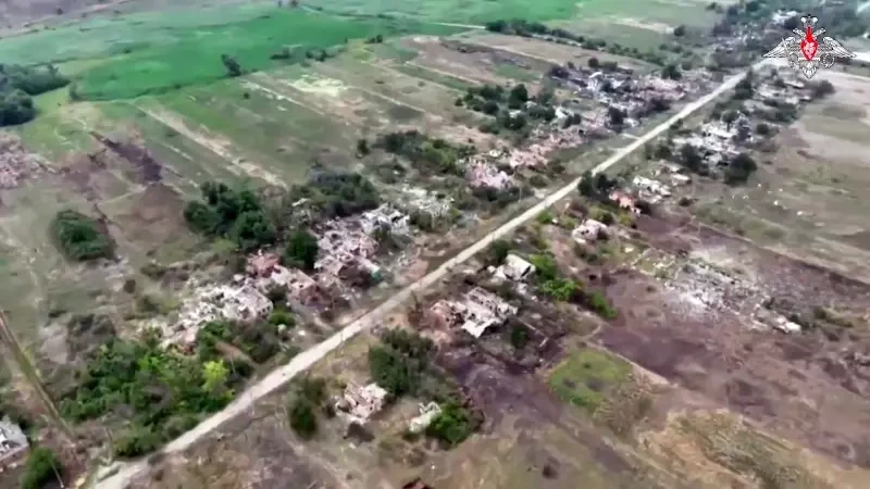 За село велась контрвоздушная война: Минобороны РФ подтвердило освобождение Александро-Калиново в ДНР