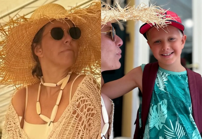 Ксения Собчак опубликовала новые фото с отдыха с сыном в Тоскане