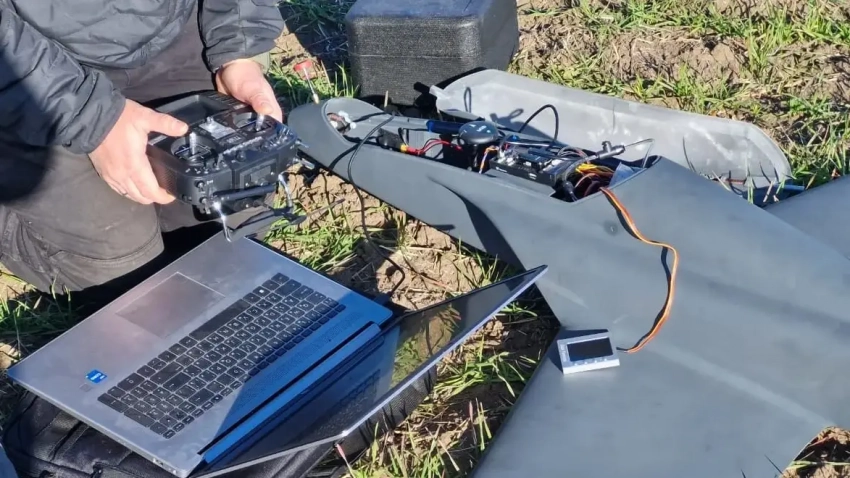 Для борьбы с «Геранями»: на Украине разработали реактивный многоразовый БПЛА-перехватчик