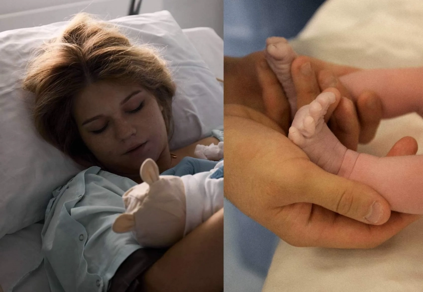 Макар Игнатов показал первые фото Александры Трусовой с сыном