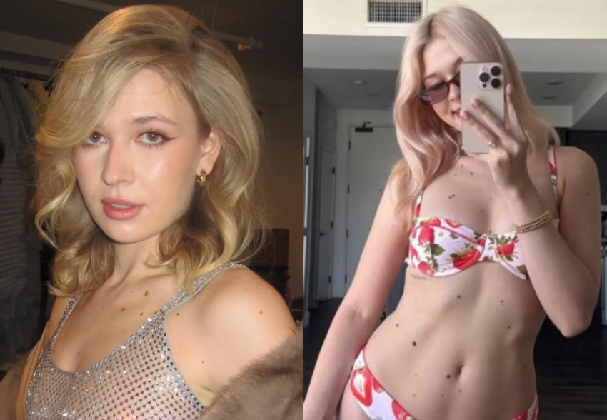 Старшая дочь Веры Брежневой показала фигуру в "клубничном" бикини