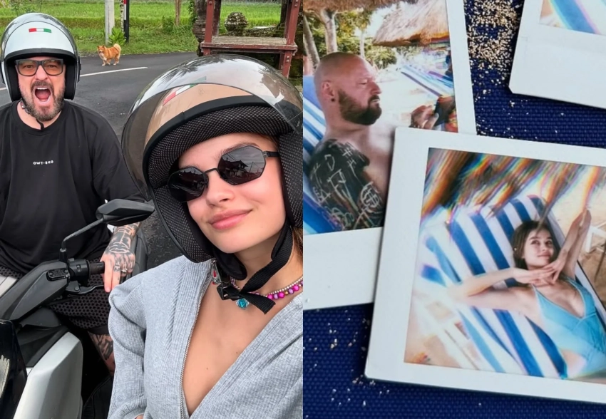 50-летний Марк Горобец вместе с 18-летней женой отдыхают на Бали