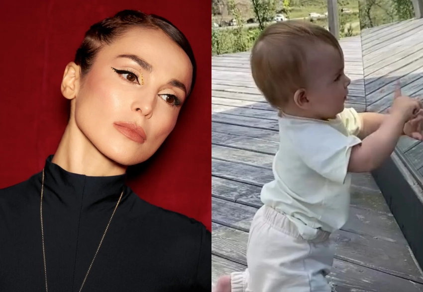 Сати Казанова впервые показала лицо дочери