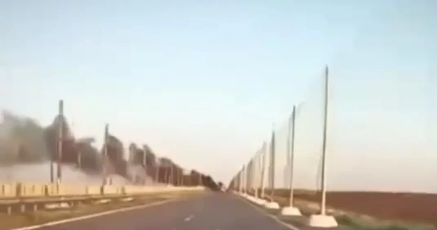 Закупленные оккупационными властями Херсона антидроновые сетки рвутся даже от порывов ветра