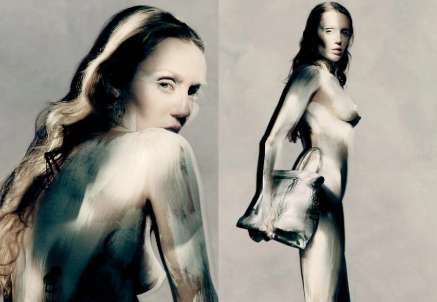 Майли Сайрус снялась обнажённой и стала первым лицом в истории бренда Maison Margiela