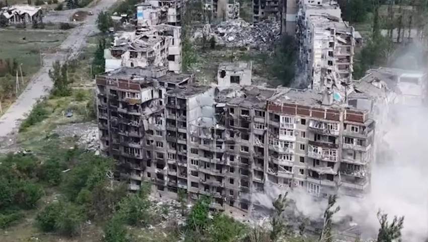 Противник предпринял двойной удар для возврата под контроль Леонтовичей