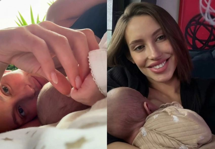 "Жизнь перевернулась на все 180°". Девушка Тимати рассказала о материнстве на фоне критики в адрес рэпера за то, что он отдыхает без неё в Европе