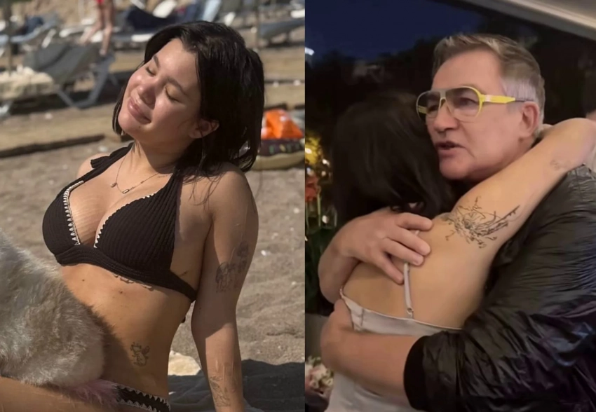 Тату по эскизу сына Децла, поздравления от Дмитрия Диброва: дочь Даны Борисовой отметила 18-летие и показала фигуру в купальнике после пластики