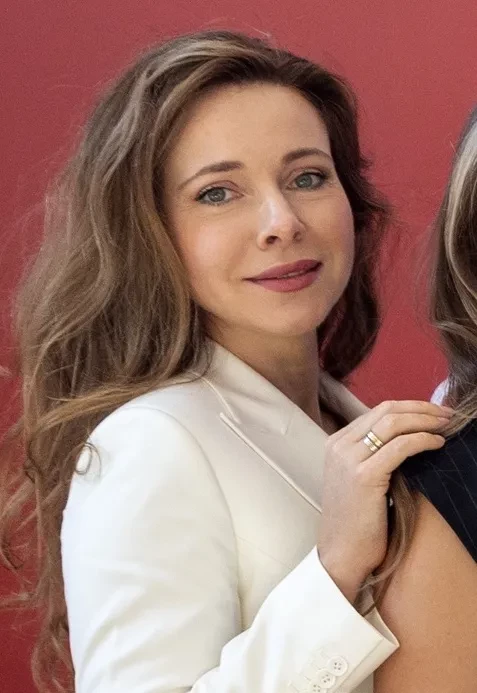 Андрей Кончаловский и Юлия Высоцкая, Ольга Остроумова, Екатерина Гусева на открытии сезона в Театре Моссовета