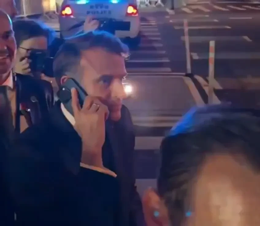 Эммануэля Макрона остановили полицейские в Нью-Йорке, и он позвонил Дональду Трампу
