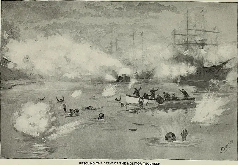 Битва в заливе Мобил. Прорыв