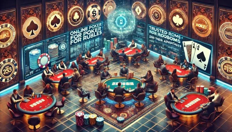 Онлайн-покер на рубли: проверенные румы и их преимущества