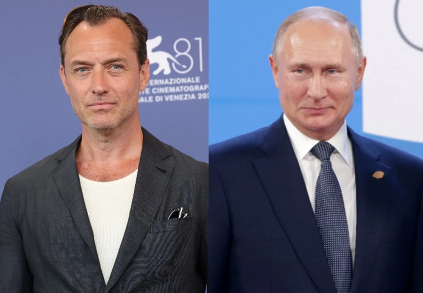 "Персонаж, вписанный в историю". Джуд Лоу высказался о Владимире Путине, которого сыграл в фильме "Кремлёвский волшебник"