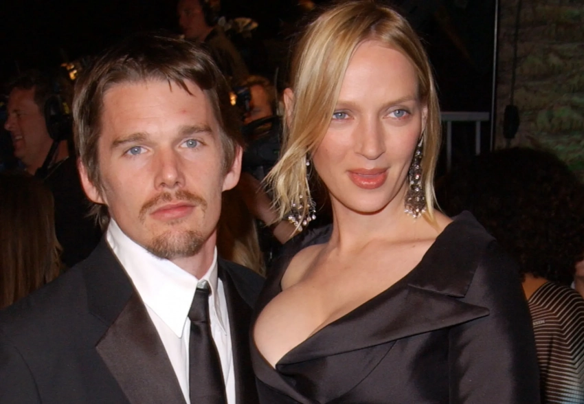 "Это было унизительно". Бывший муж Умы Турман Итан Хоук рассказал об их разводе, слухах об изменах и детях