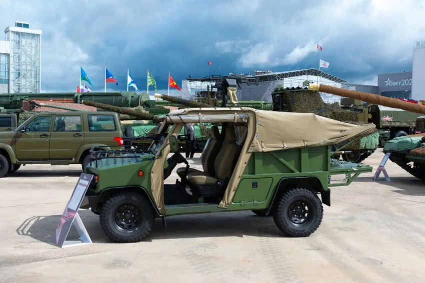 Серийные вездеходы «Улан» на фронте