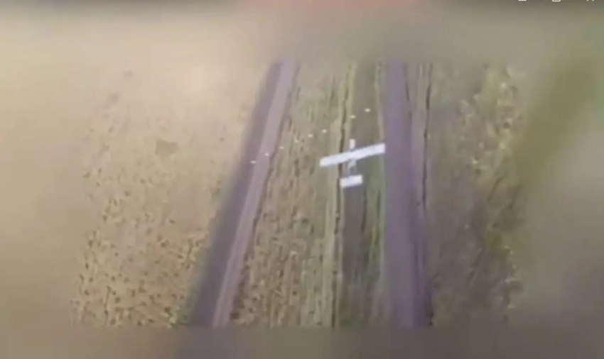 Украинский дрон-перехватчик не сумел догнать российский ударный БПЛА «Молния»