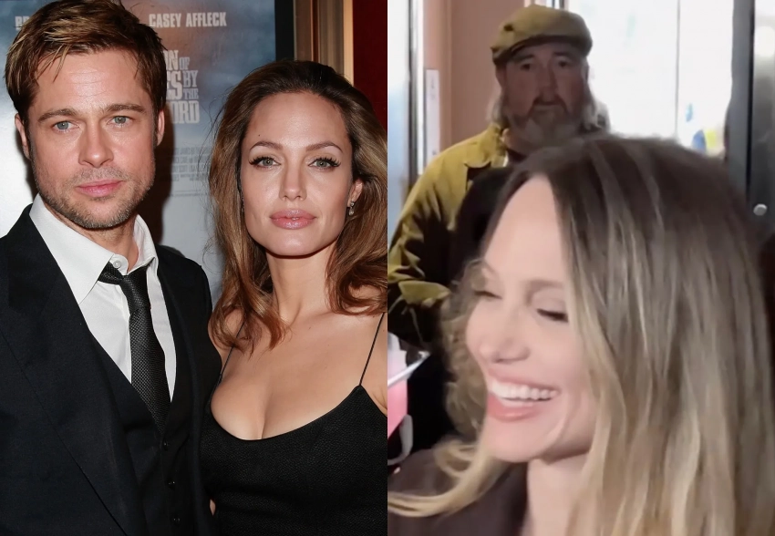 В сети считают, что Брэд Питт изменил внешность и преследует Анджелину Джоли