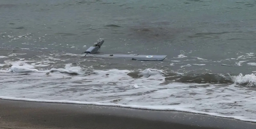 Украинский БПЛА обнаружили на пляже болгарского курорта Бургас