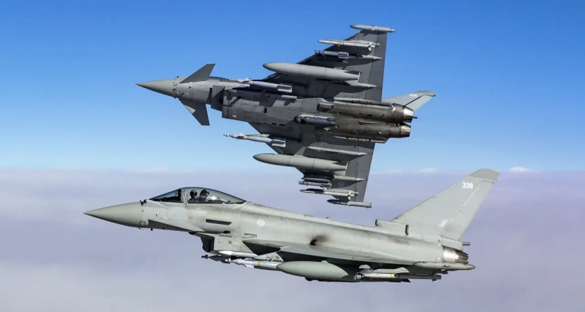 «Решаем проблему с отходами на корню»: Британия утилизирует истребители Typhoon