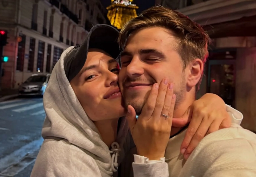 Стася Милославская показала, как отдыхает в Париже с женихом Егором Ушаковым