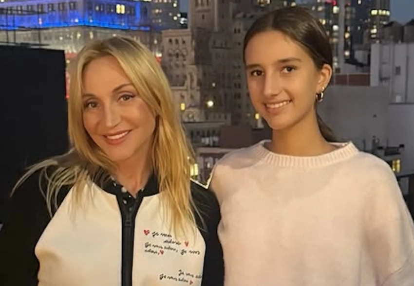 "Осенний вечер". Кристина Орбакайте с дочерью отдыхает в Нью-Йорке