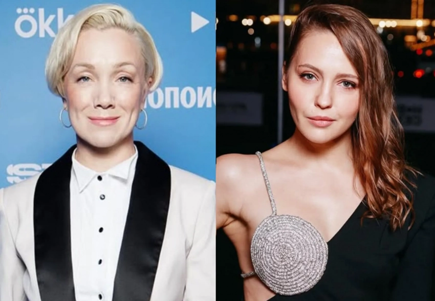 Дарья Мороз, Владимир Вдовиченков и Елена Лядова, Светлана Бондарчук на открытии фестиваля "Новый сезон"