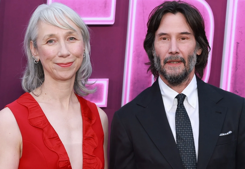 В сети обсуждают, что Киану Ривз тайно женился на Александре Грант