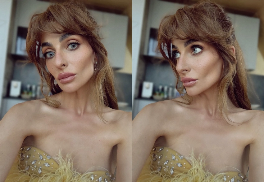 "Хватит греметь костями". Екатерина Варнава опубликовала новые фотографии крупным планом, и её снова раскритиковали за худобу