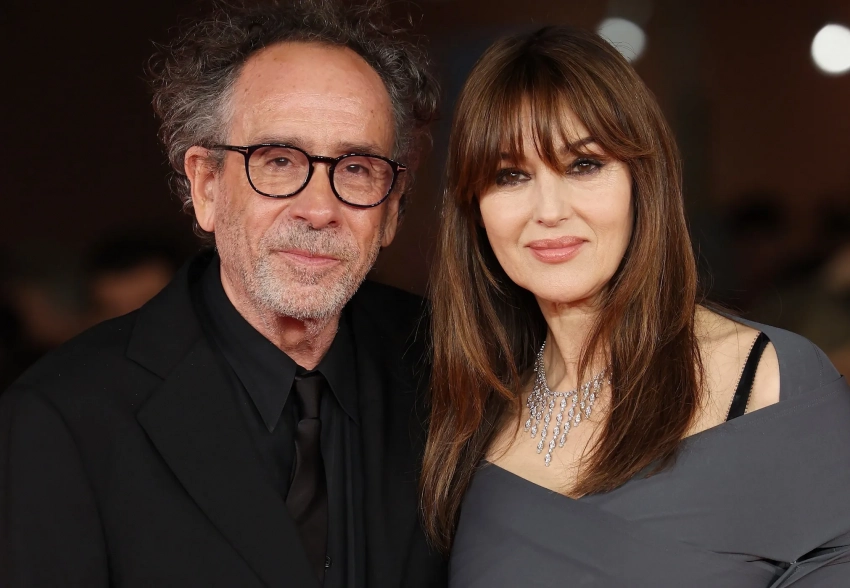 Моника Беллуччи и Тим Бёртон расстались