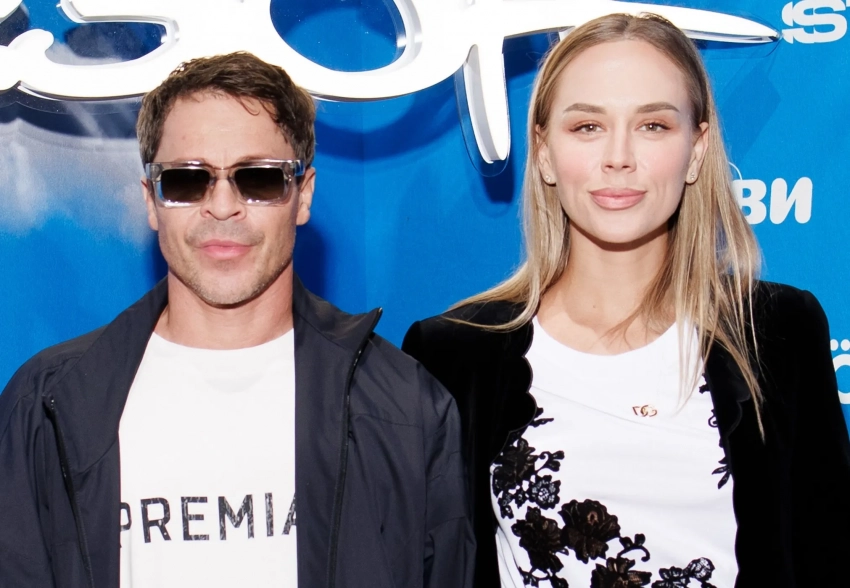 Павел Деревянко с молодой женой, Елена Лядова, Елизавета Боярская, Светлана Бондарчук на фестивале "Новый сезон"