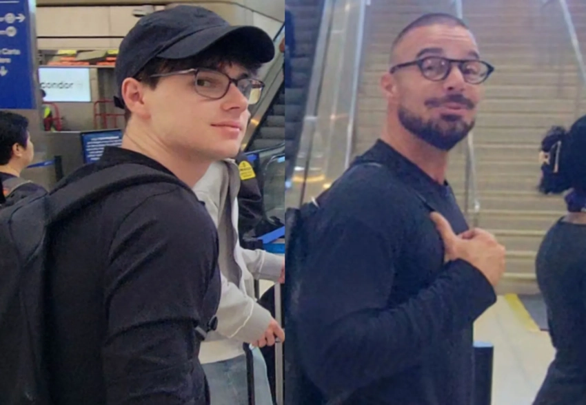 Рики Мартина засняли с 17-летними сыновьями