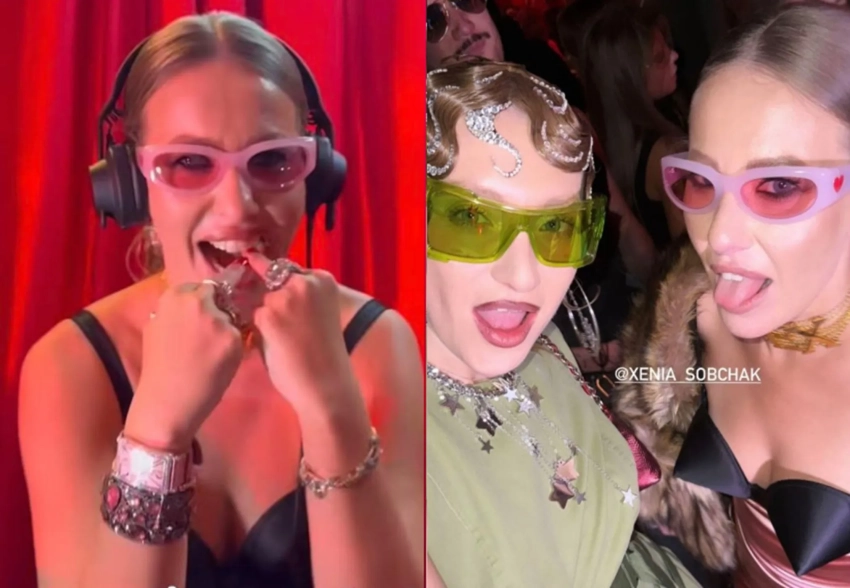 "Вот кого надо отправить на СВО". В сети обсуждают вечеринку Ксении Собчак с чёрной икрой и элитным шампанским и сравнивают её с "голой вечеринкой"