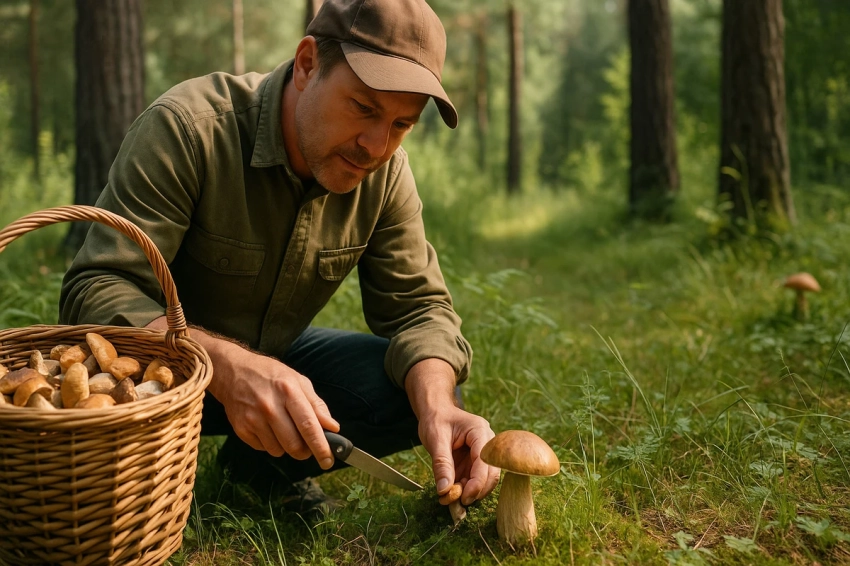 Как на самом деле стоит собирать грибы: выкручивать или собирать